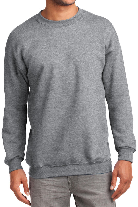 Have It Tall Mens Crewneck Sweatshirt Oxford Gray 2XLT Tall