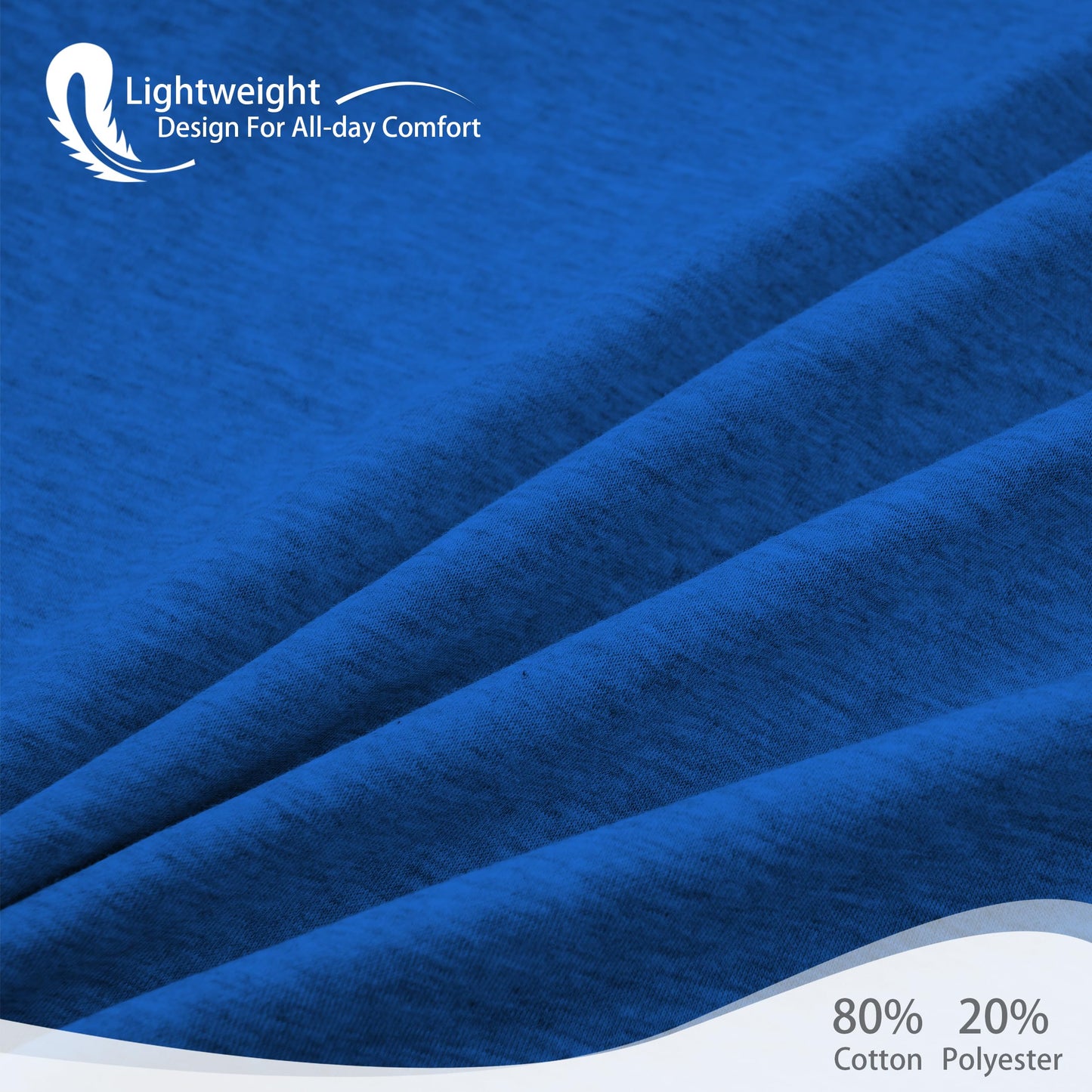 LETAOTAO Lightweight Hoodie Men Zip Up Hooded Sweatshirt Thin Slim Fit Jacket Available in Regular & Tall Sizes(Blue,Tall-2XL)