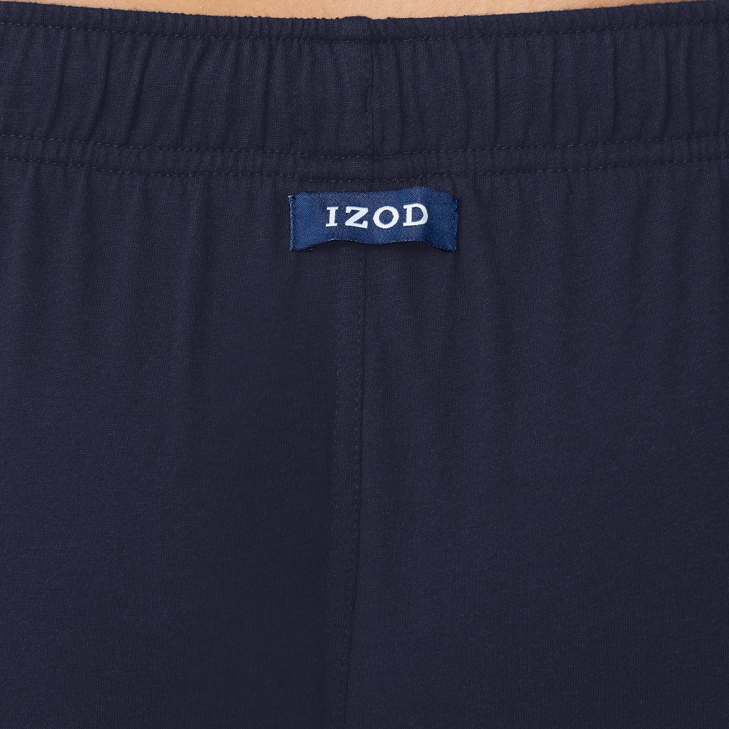 IZOD Men's Jersey Knit Sleep Pant, Navy, X-Large Tall