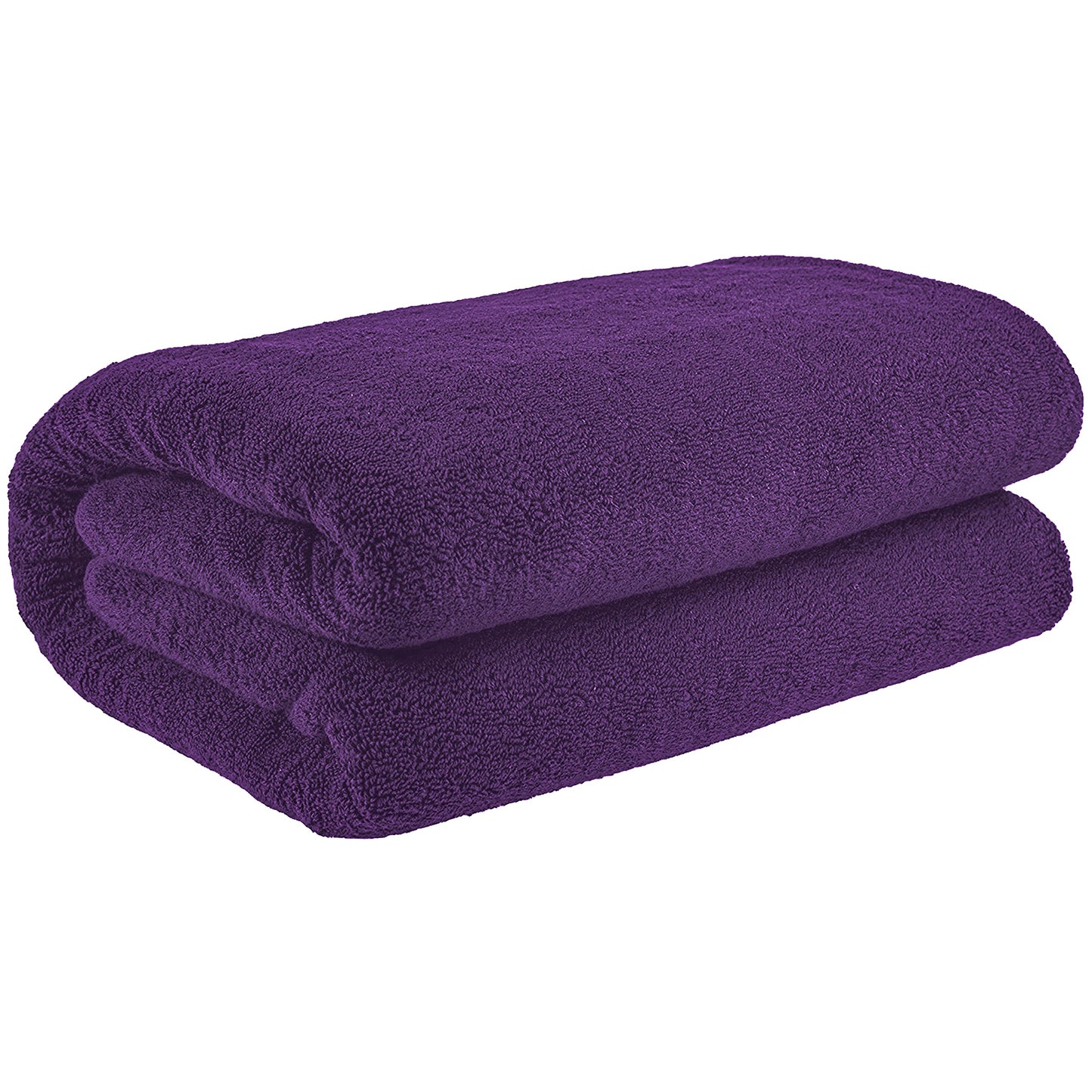 Cotton Paradise 100% Cotton 40x80 Oversized Bath Sheet, Extra Large Turkish Bath Towels for Bathroom, Purple Bathsheet