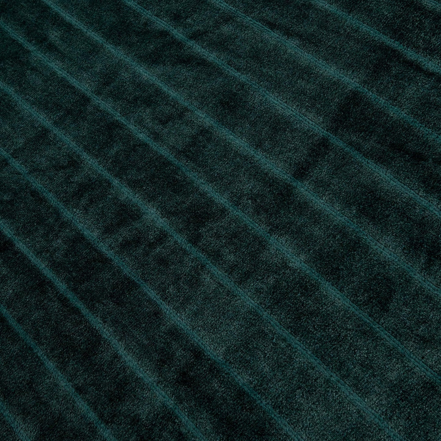 Serenhom Extra Large 120x120 Inch Giant Soft Cozy Fleece Blanket, Huge Oversized Seamless King 3D Jacquard Decorative California King Blanket for Bed, Couch, Travel - Striped Forest Green