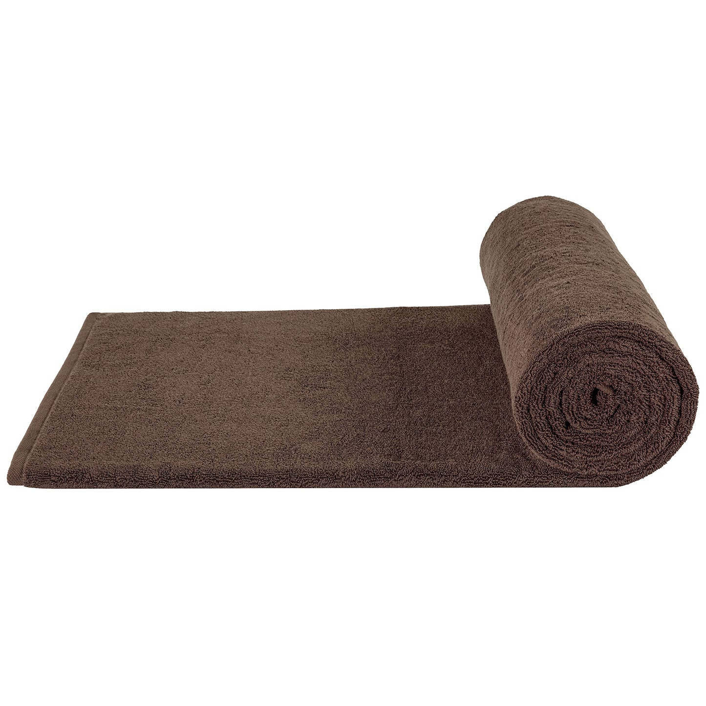 Cotton Paradise 100% Cotton 40x80 Oversized Bath Sheet, Extra Large Turkish Bath Towels for Bathroom, Brown Bathsheet