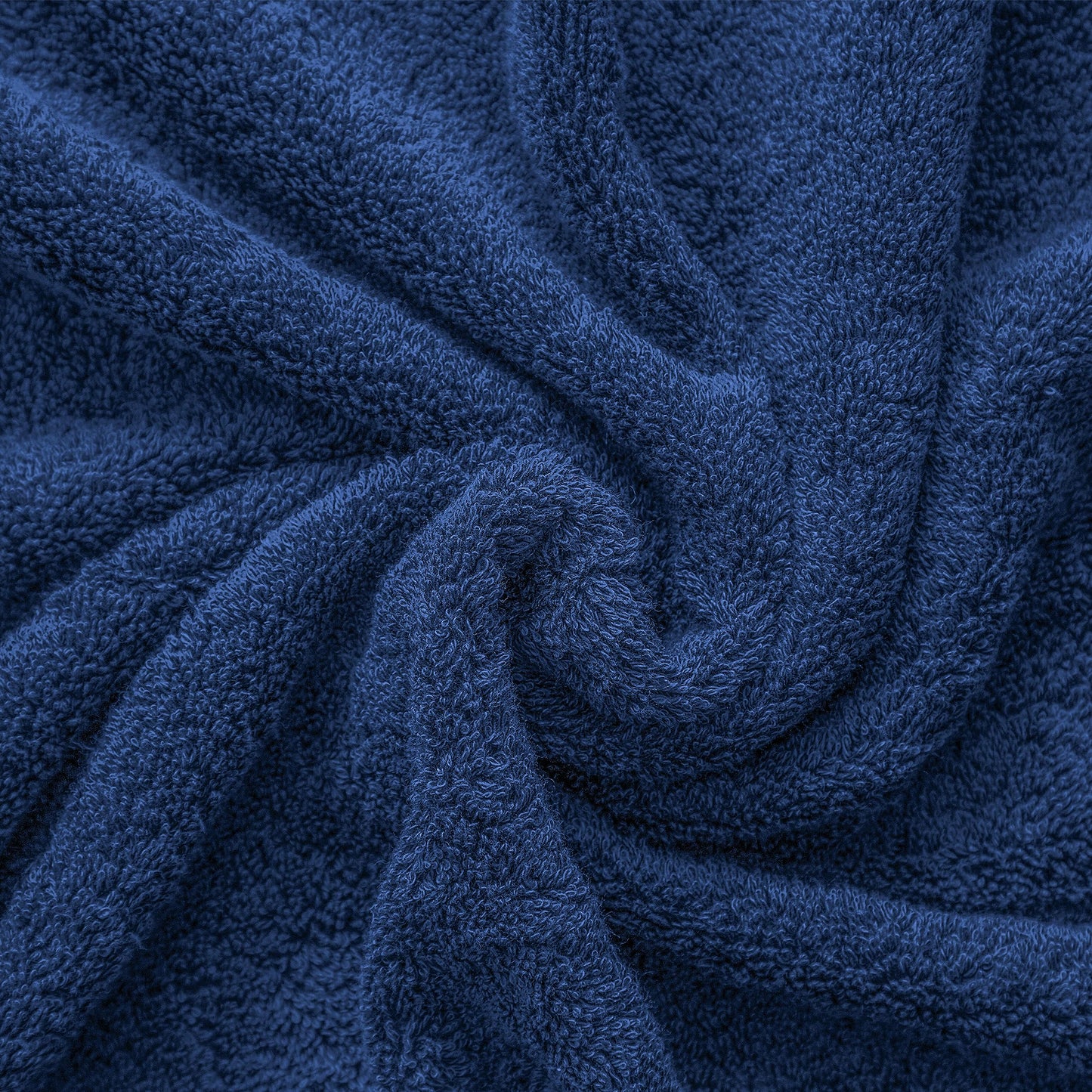 Cotton Paradise 100% Cotton 40x80 Oversized Bath Sheet, Extra Large Turkish Bath Towels for Bathroom, Navy Blue Bathsheet