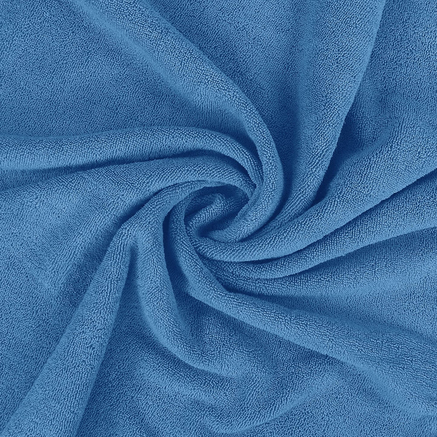 Utopia Towels Luxurious Jumbo Bath Sheet 2 Piece, 600 GSM, 35 by 70 Inches, 100% Ring Spun Cotton, Highly Absorbent and Quick Dry Extra Large Bath Towel, Super Soft Towel, Electric Blue