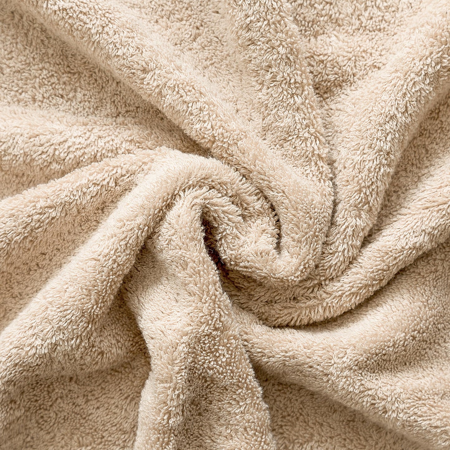 Cotton Paradise 100% Cotton 40x80 Oversized Bath Sheet, Extra Large Turkish Bath Towels for Bathroom, Beige Bathsheet