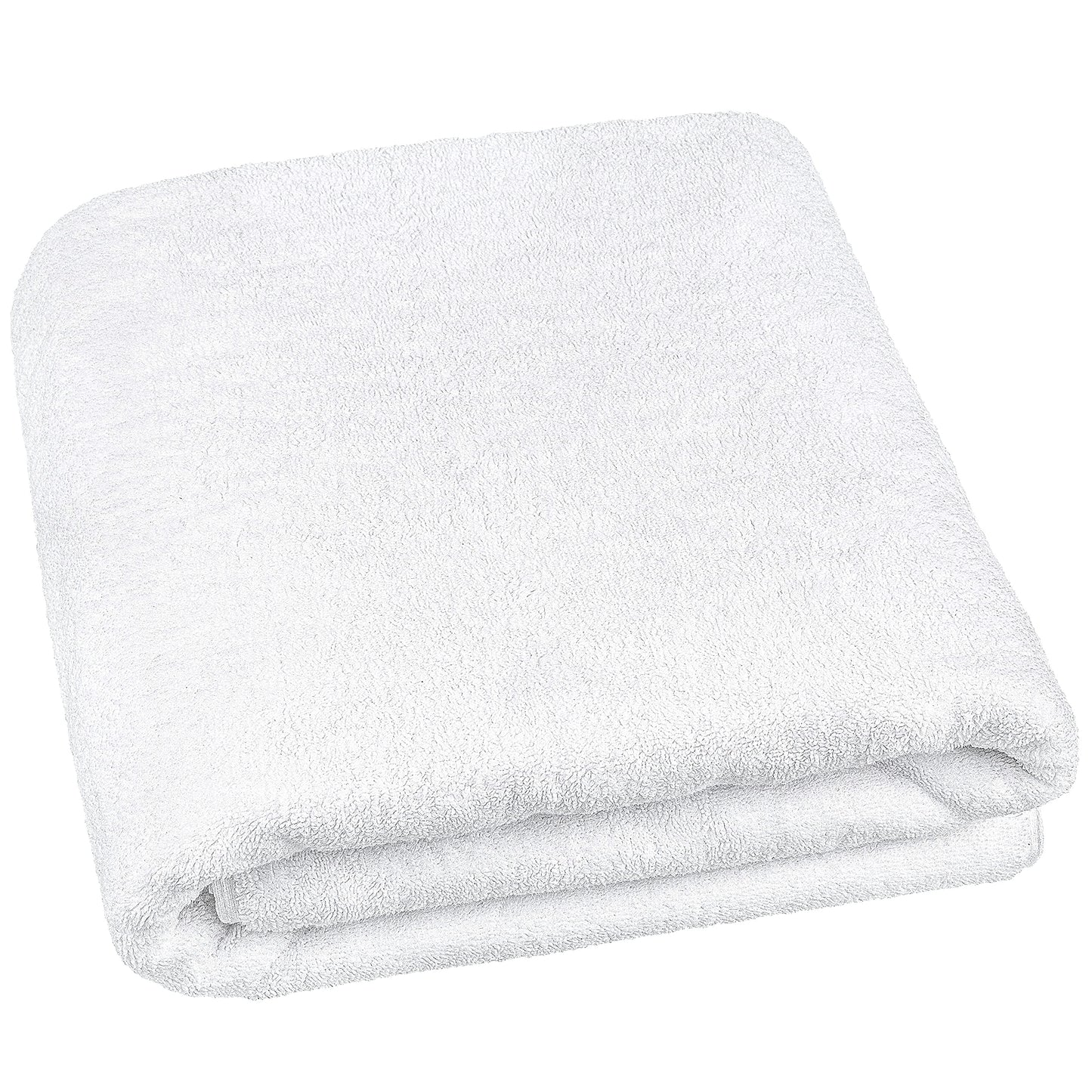 Cotton Paradise 100% Cotton 40x80 Oversized Bath Sheet, Extra Large Turkish Bath Towels for Bathroom, White Bathsheet
