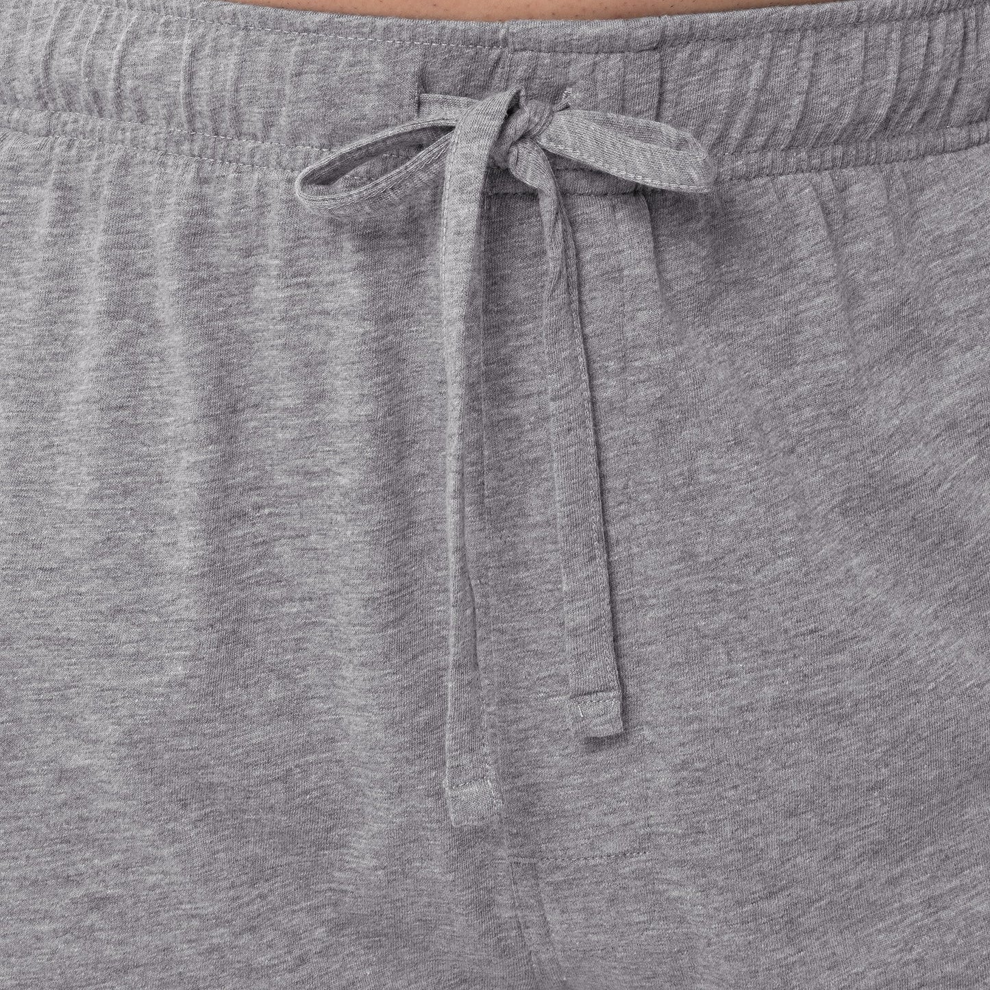 IZOD Men's Jersey Knit Sleep Pant, Grey Heather, Large Tall