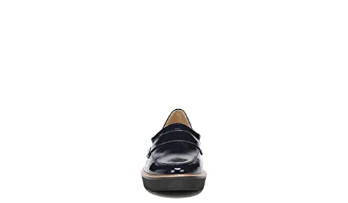 Navy Patent Leather