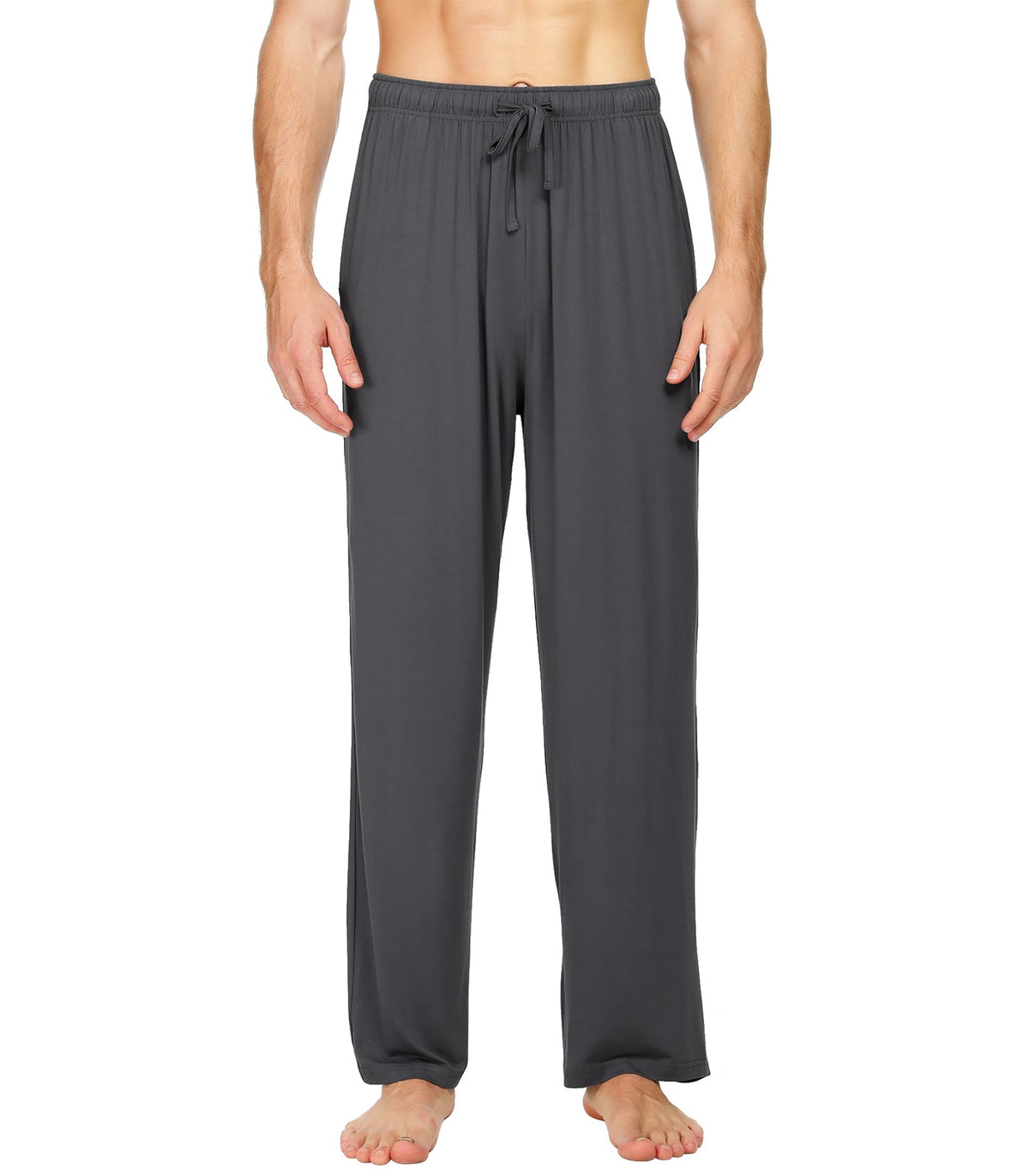 WiWi Mens Bamboo Pajama Pants Soft Sleep Bottoms