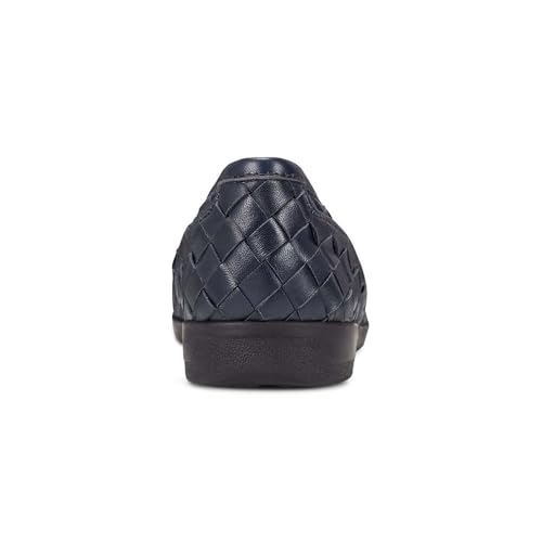 Navy-woven