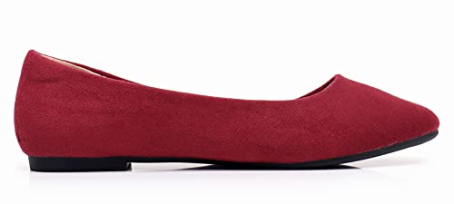 Burgundy Suede