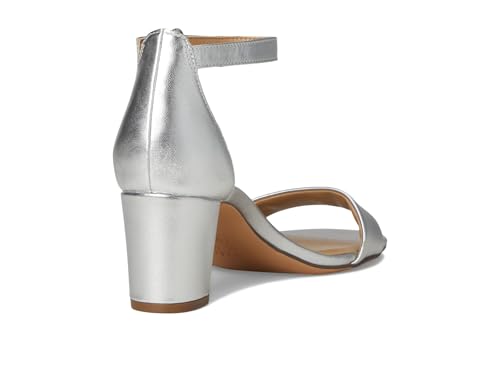 Silver Metallic Leather