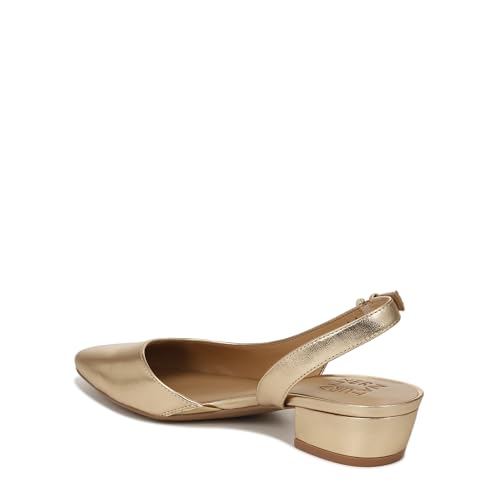 Dark Gold Metallic Leather
