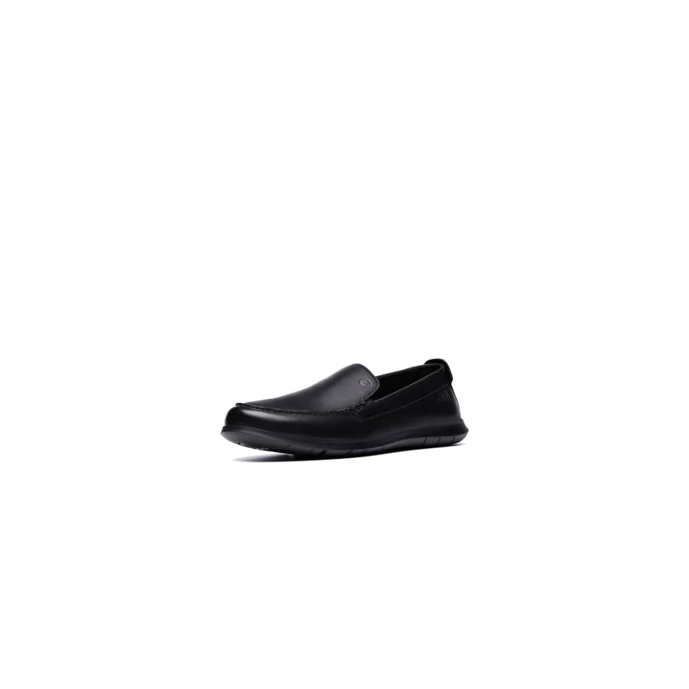 Black Smooth Leather