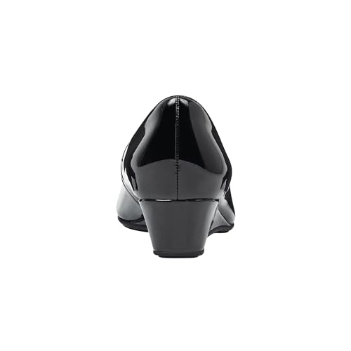 Black Patent Sleek Patent Pu