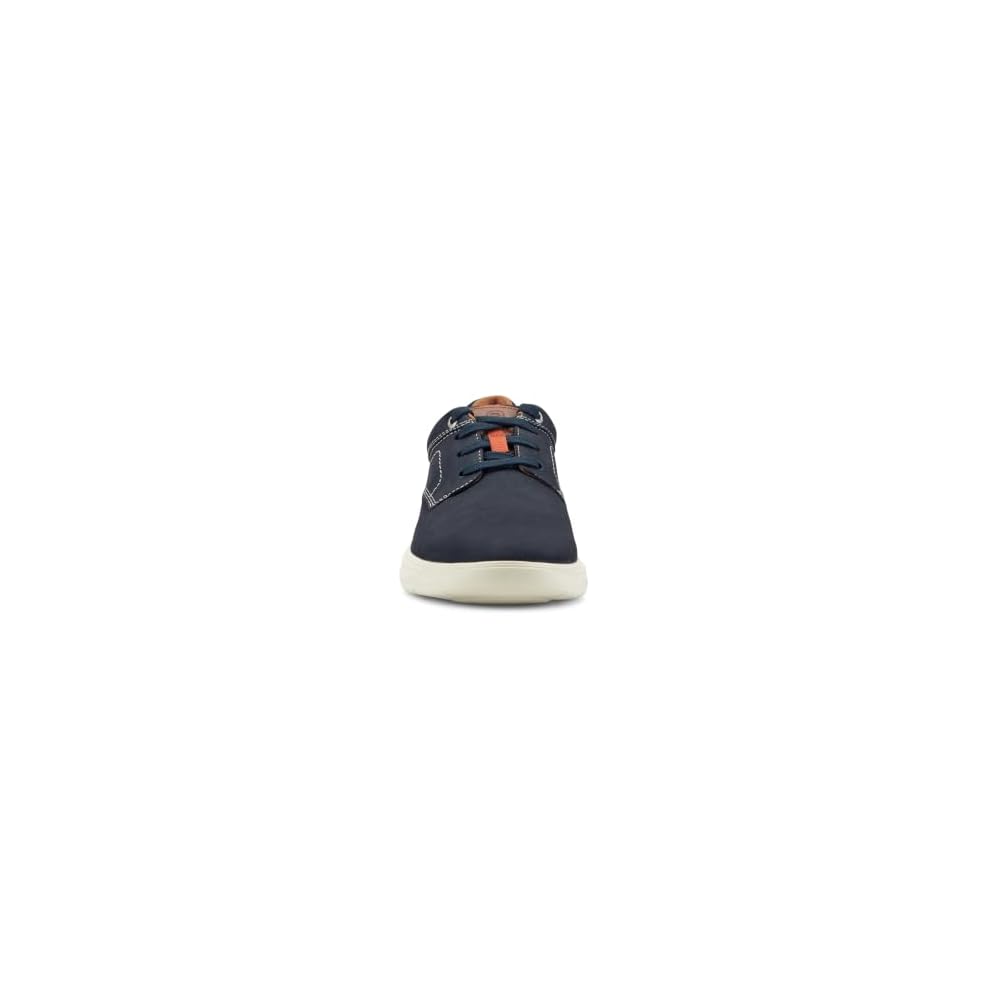 Dark Blue/Brown Leather