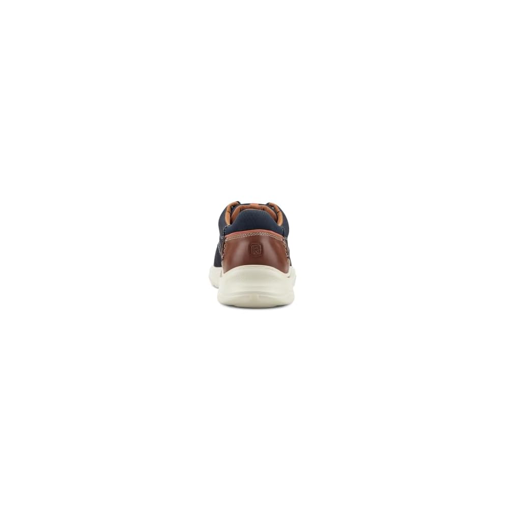 Dark Blue/Brown Leather