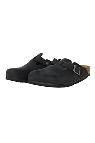 Black Oiled Leather