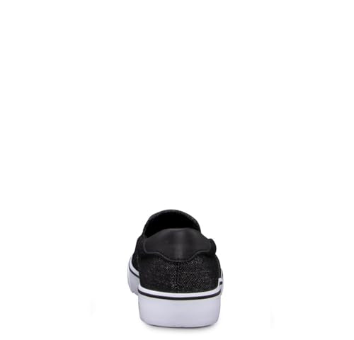 Black/White Denim