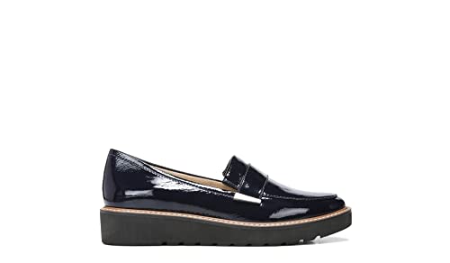 Navy Patent Leather