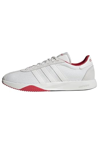 White/White/Semi Lucid Red