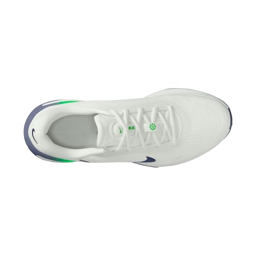 Summit White/Midnight Navy-green Spark