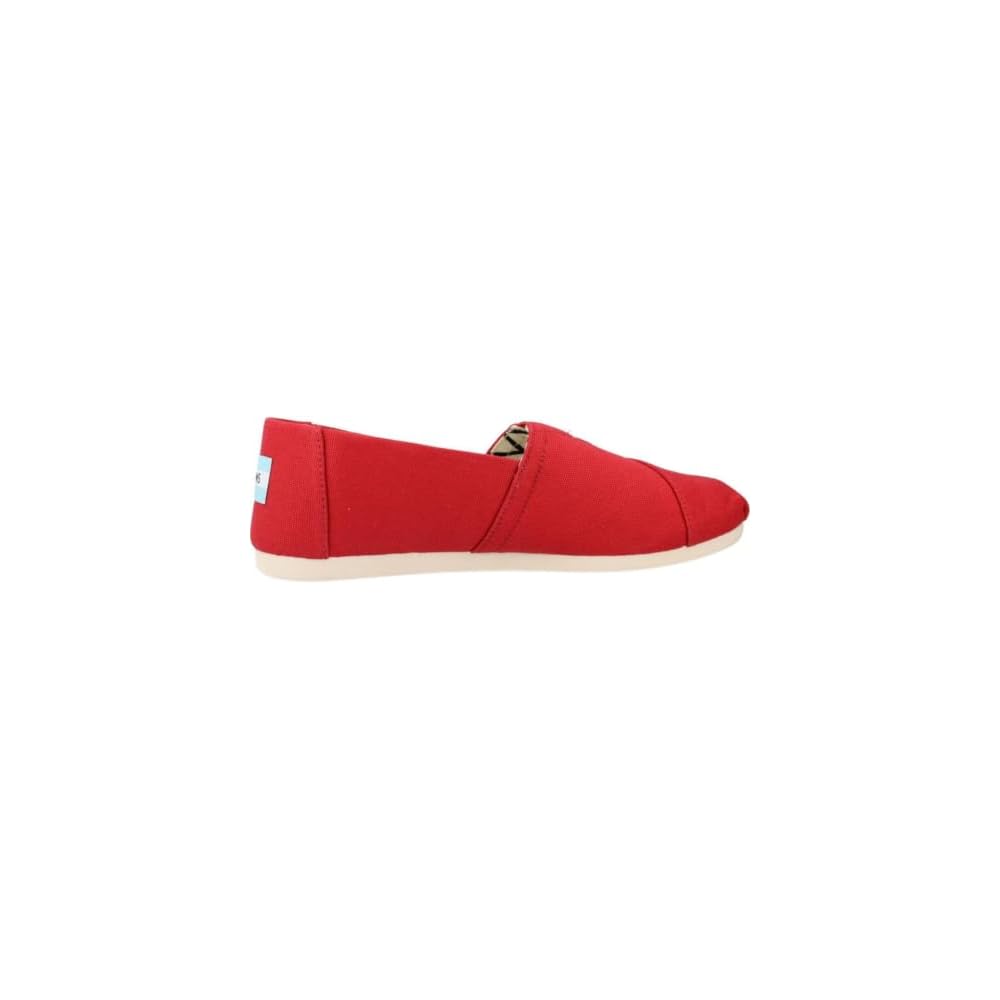 Red Recycled Cotton Canvas