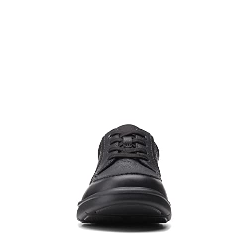 Black Tumbled Leather