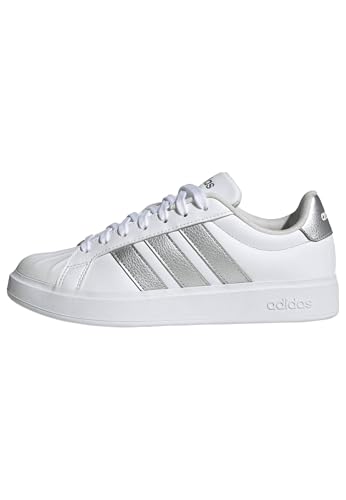 White/Silver Metallic/White