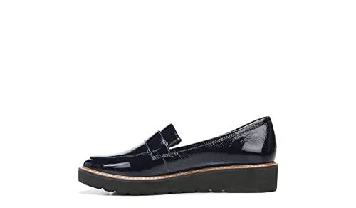 Navy Patent Leather