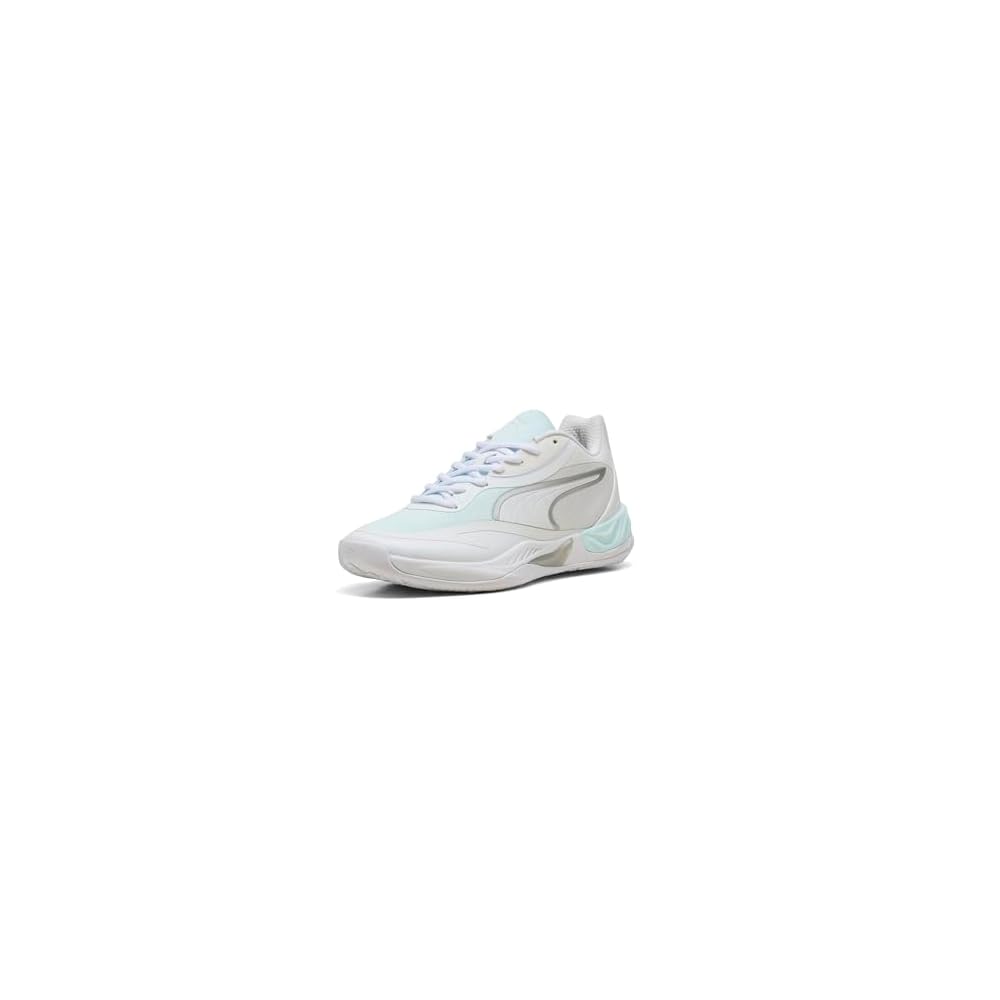 Puma White-aqua