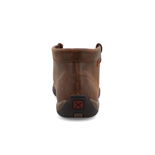 Brown & Tooled Flower