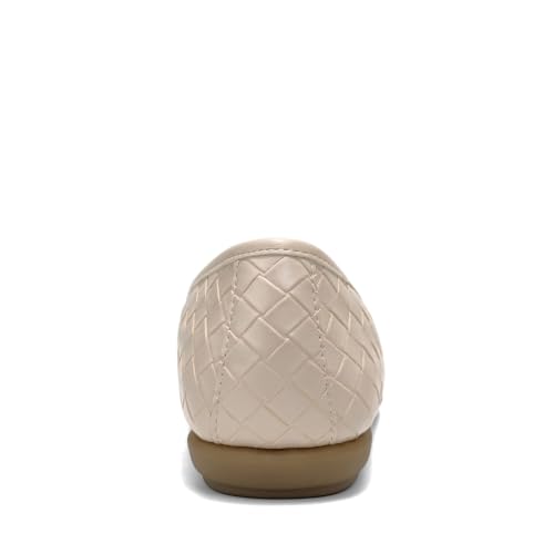 Stone Woven Faux Leather