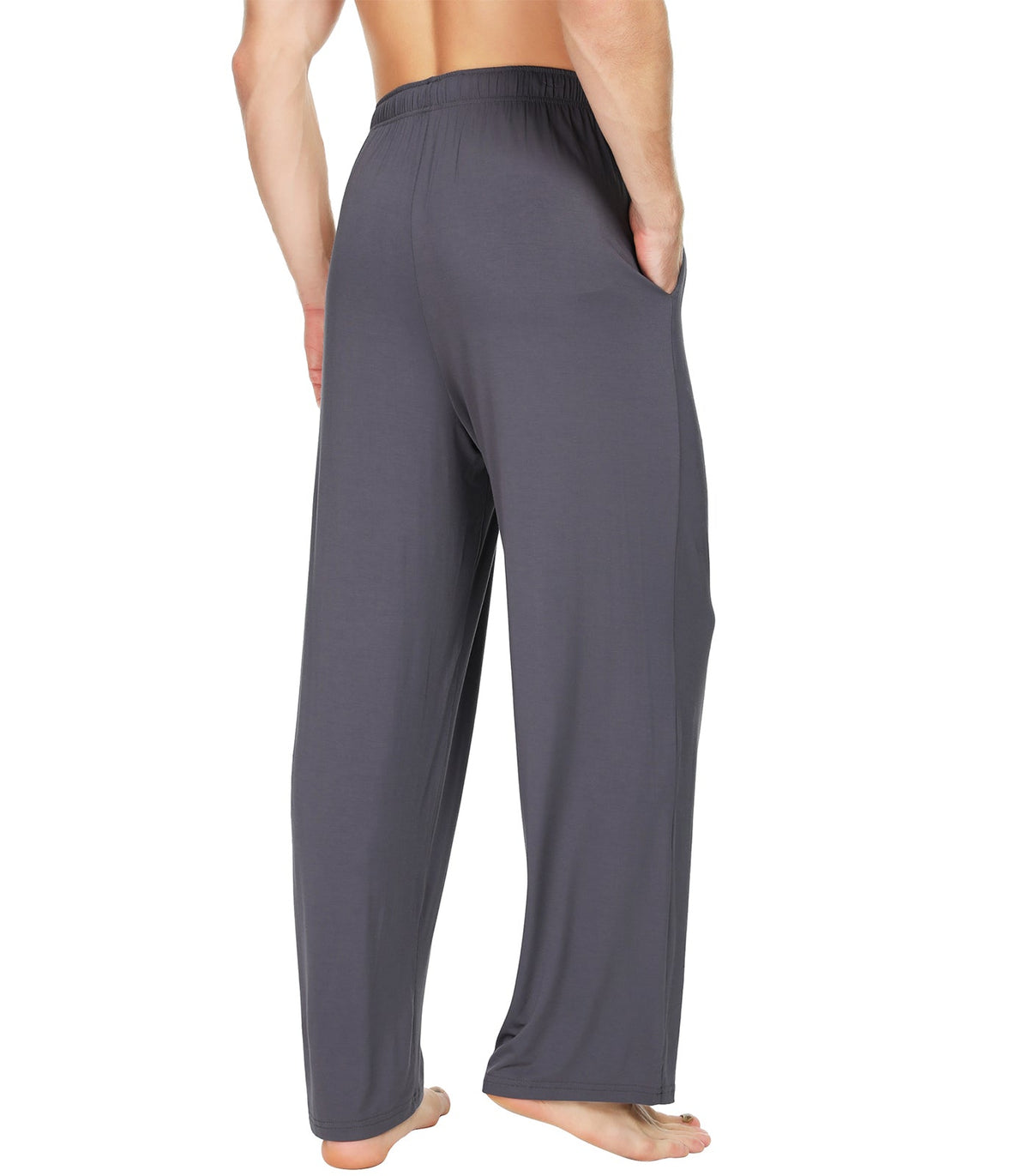 WiWi Mens Bamboo Pajama Pants Soft Sleep Bottoms