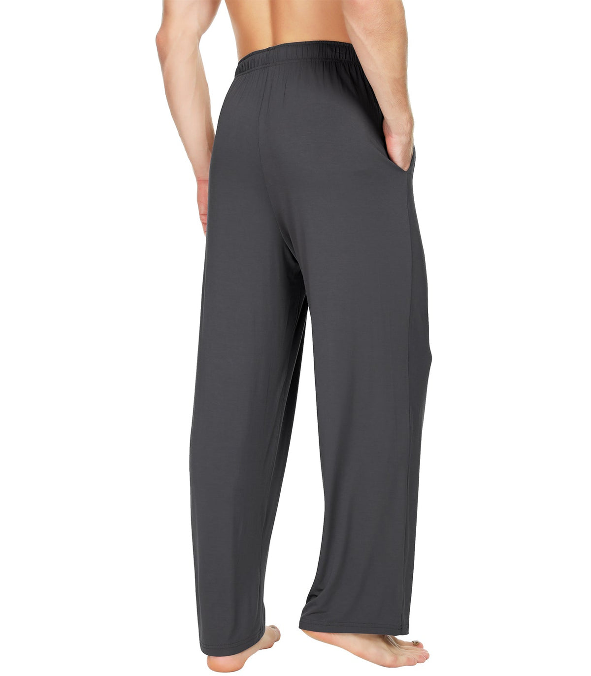 WiWi Mens Bamboo Pajama Pants Soft Sleep Bottoms
