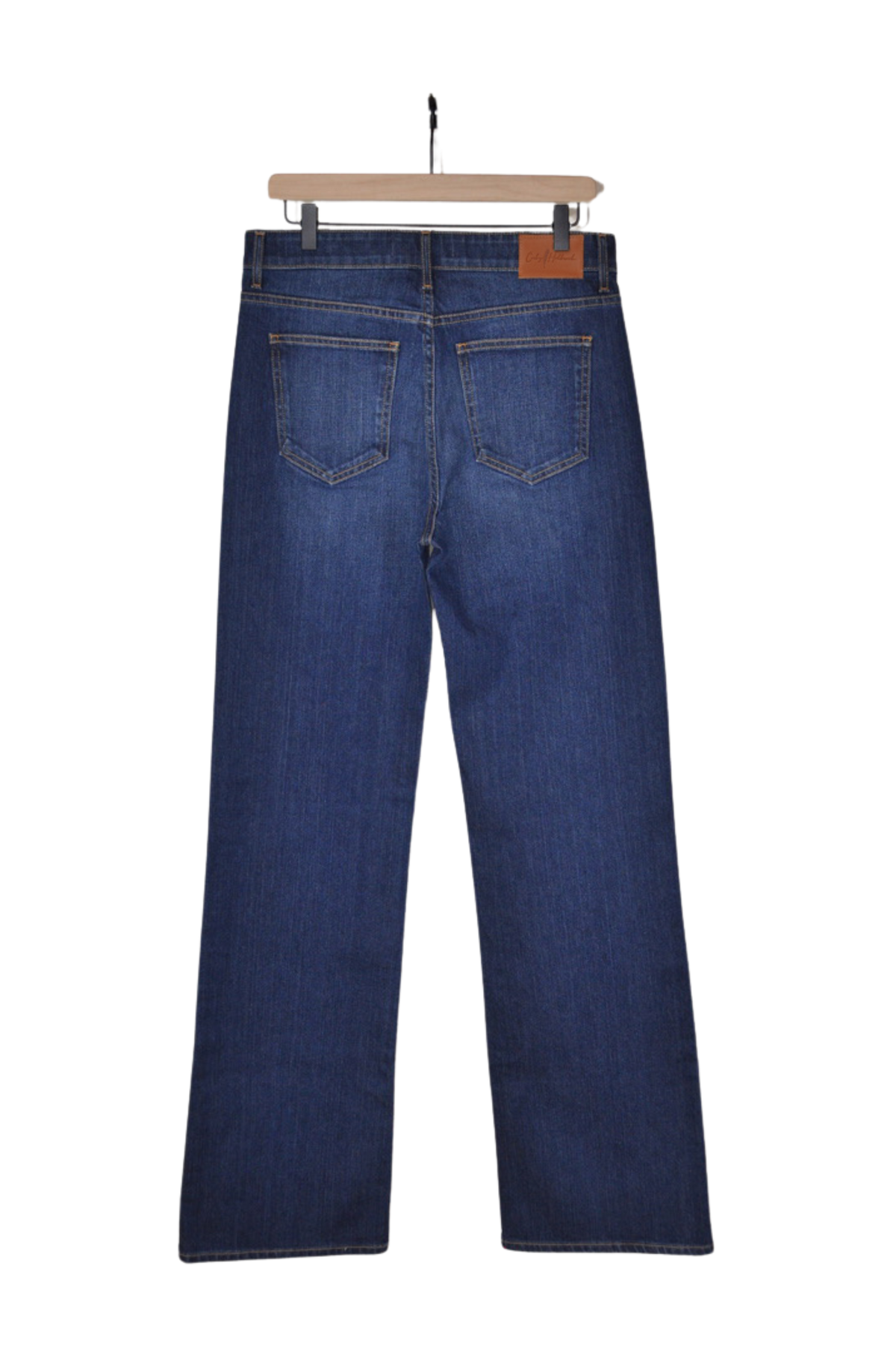Relaxed Flare Tall Jeans, Dark Feather Wash