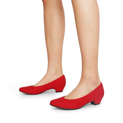 Red/Suede