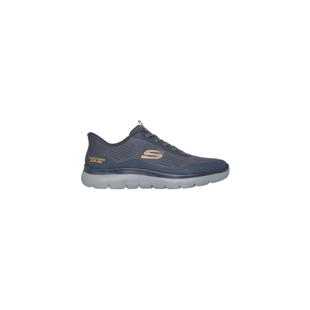Gray Mesh Orange Pu