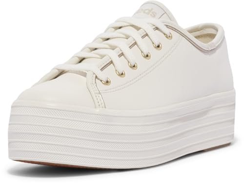 White/Gold Leather