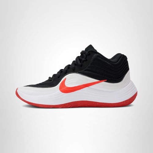 Black/Bright Crimson/White