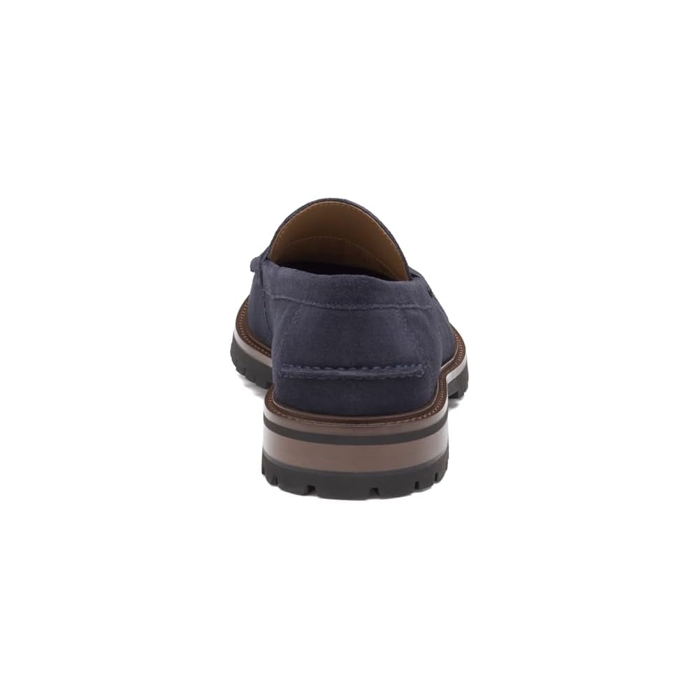 Navy Suede