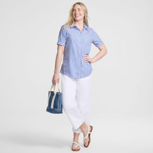 Clear Blue Refined Stripe