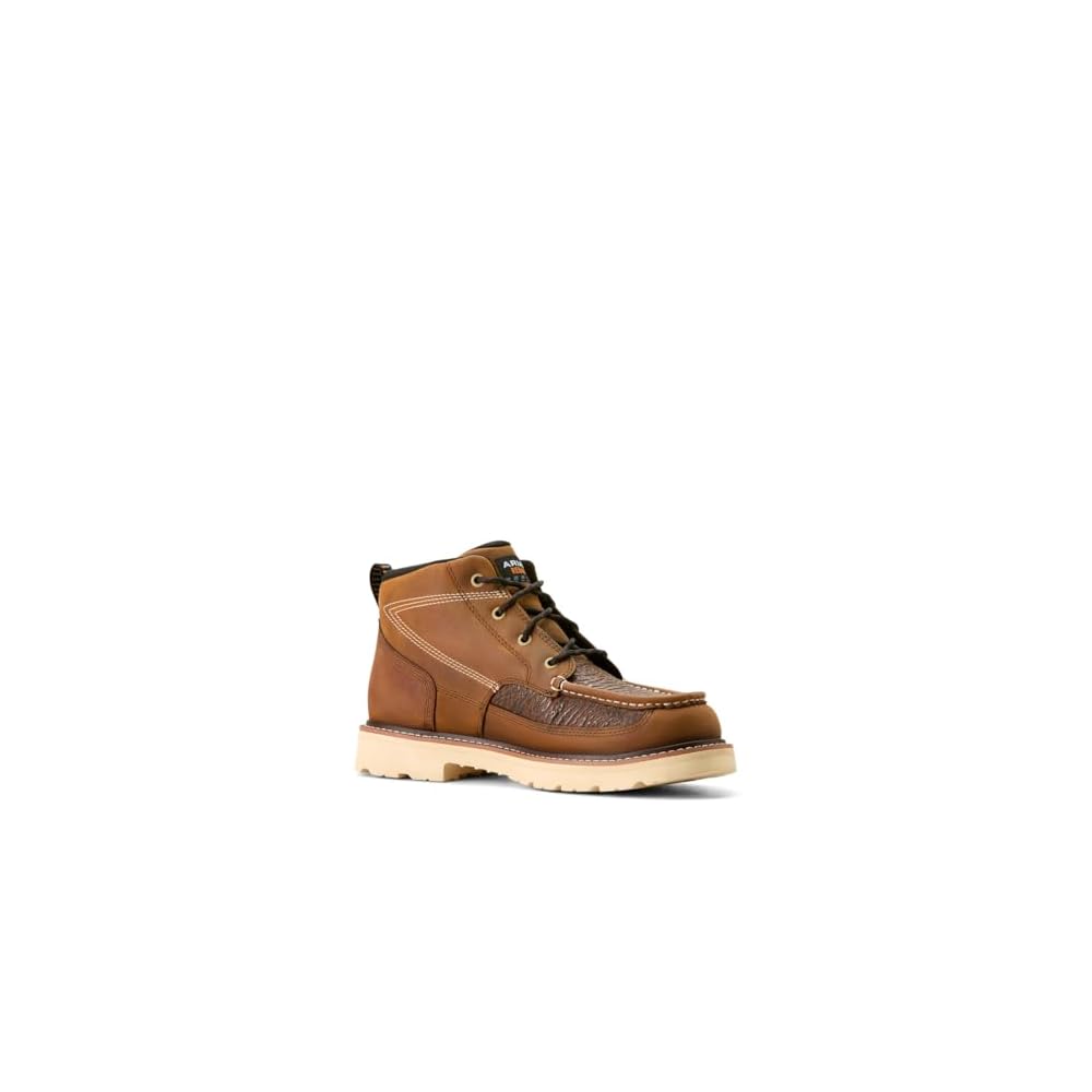 Distressed Brown/Sharkskin Print