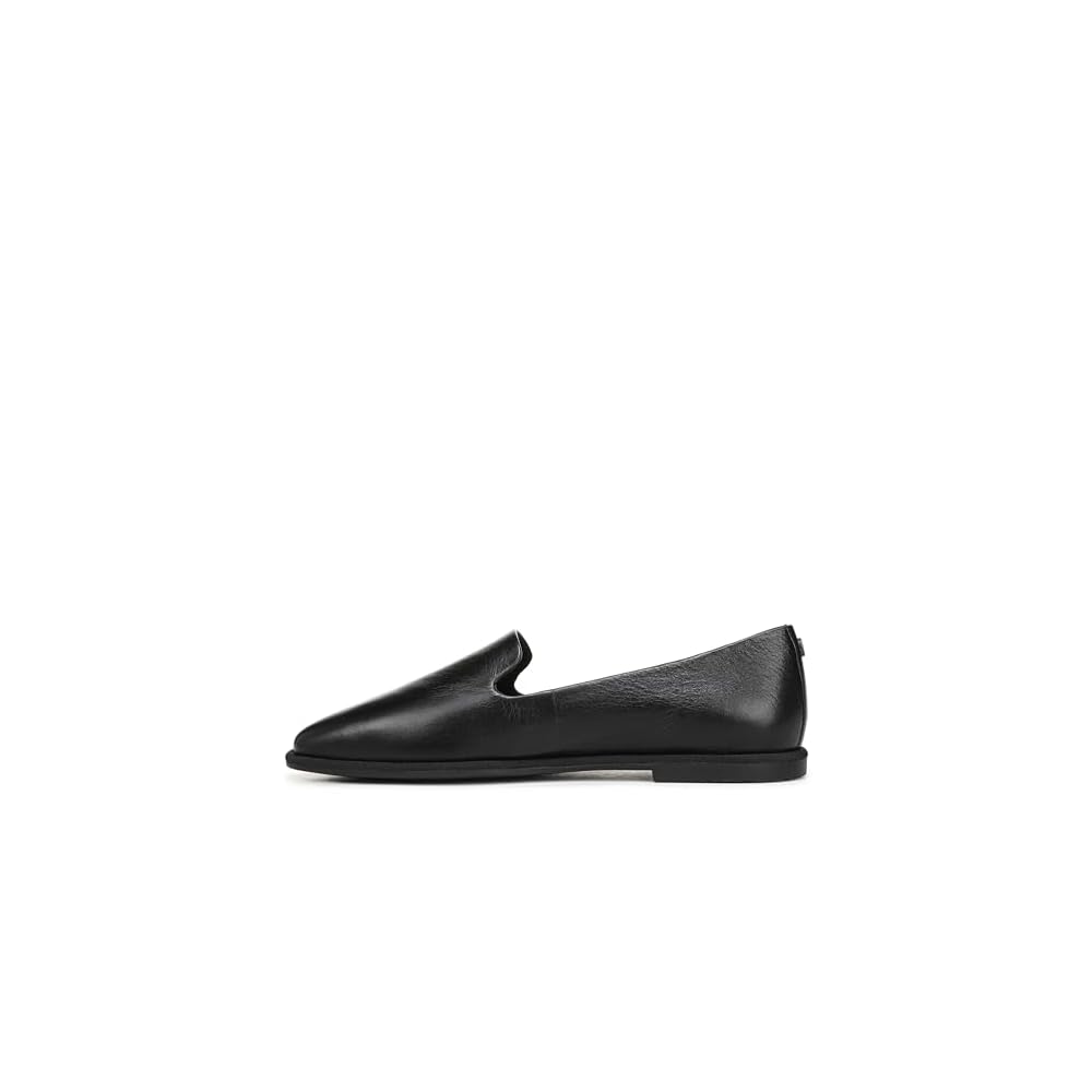 Black Tumbled Leather