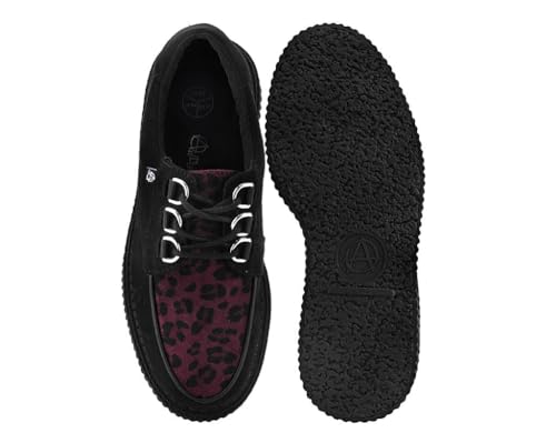 Black & Burgundy Leopard