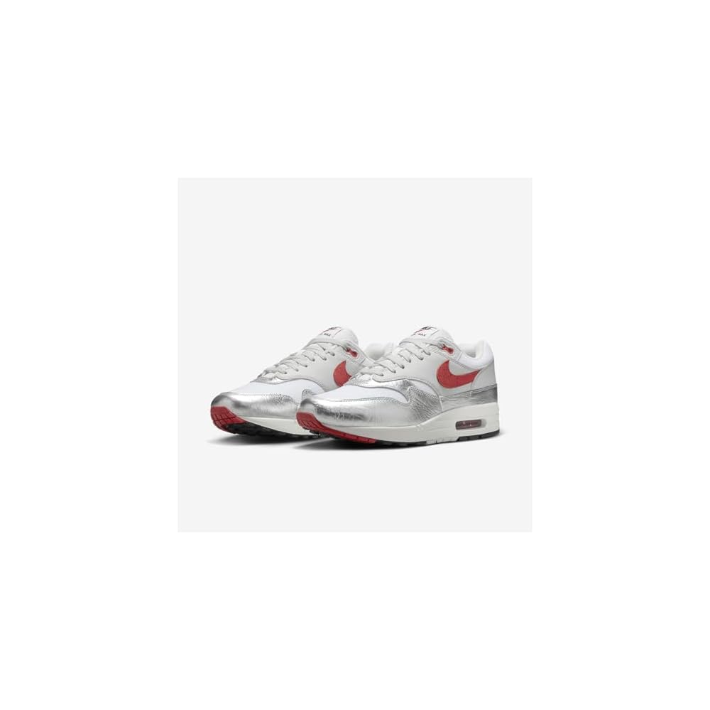 White/Chile Red-silver