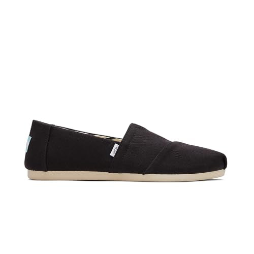 Black Wide Recycled Cotton Canvas