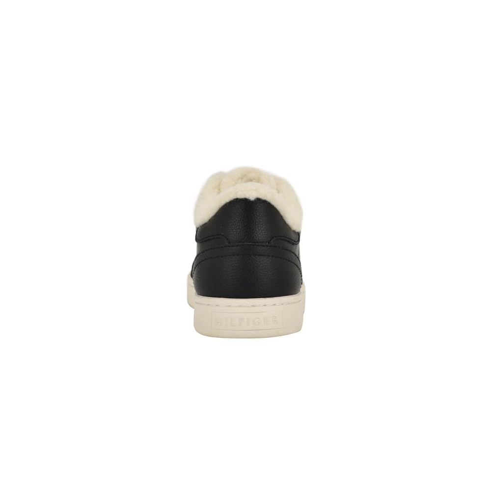 Black/White Faux Shearling 001