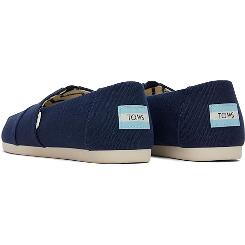 Navy Recycled Cotton Canvas