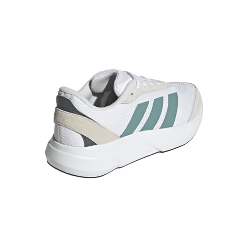 White/Powder Teal/Grey